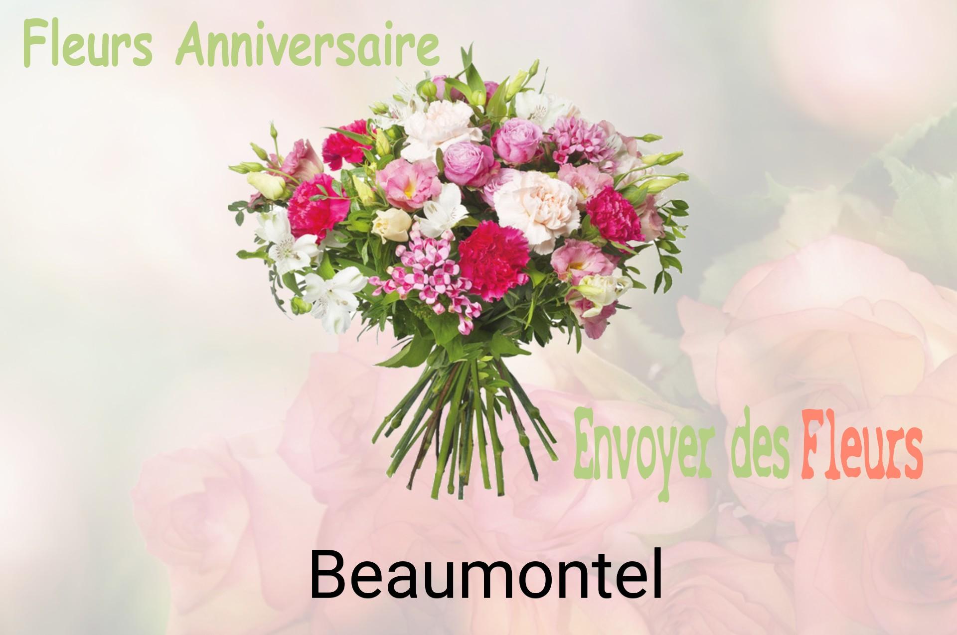 Bouquet de fleurs d’anniversaire livré à Beaumontel